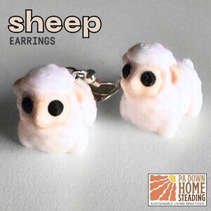 Cute Sheep Earrings